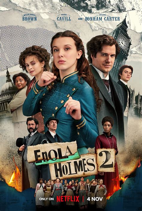 Enola Holmes (2020) Henry Cavill, Sam Claflin, and Millie Bobby Brown in Enola Holmes (2020). . Enola holmes imdb